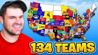 134 Team Imperialism In College Football 25! Last Team Standing Wins!