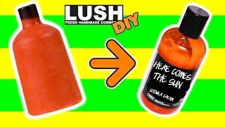 Turning LUSH NAKED Shower Gels into LIQUID?! DIY Lush HACK!!!