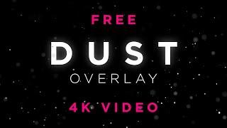 Free Dust Particles Overlay Video Loop 4K