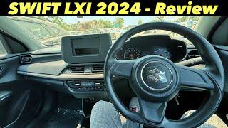 Maruti Suzuki Swift Lxi Base Model 2024: Exterior & Interior - On Road Price & New Engine !!