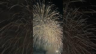 Fireworks in Korea - The sound of shouting after the festival