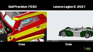 Dell Precision 7530 VGA Quadro P3200 vs Lenovo Legion 5 VGA RTX 3060