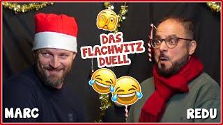 Das Flachwitzduell | Dad Jokes | Marc vs. Redu | Schlechte Witze Challenge | X-Mas Special