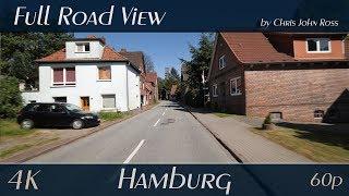 Hamburg, Germany: Moorburg, Moorburger Elbdeich - 4K (UHD/2160p/60p) Video
