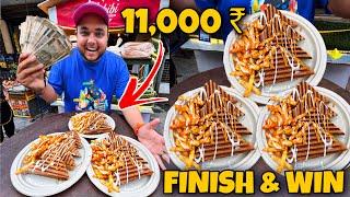 3 महा Sandwich खाओ  11,000 ₹ Cash ले जाओ  ॥ Street Challange