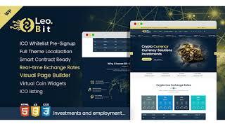 Leobit - Crypto Currency WordPress Theme | Themeforest Website Templates and Themes