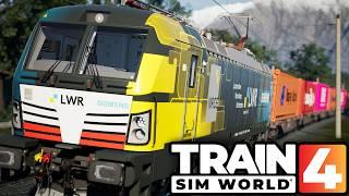 Zwangsbremsung im Güterzug | Train Sim World 4