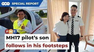 Widow of MH17 pilot lets their sons' dreams take wing