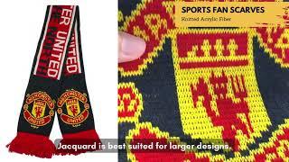 Custom Sports Fan Scarves | Acrylic Knitted Soccer Scarf | Polyester Football  Fan Scarf Souvenir