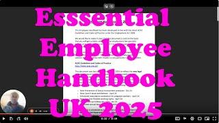 Essential Employee Handbook Template UK 2025: https://www.employeehandbooktemplateuk.co.uk/