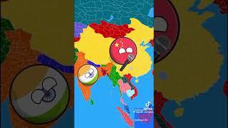 Philippines vs china rap battle[Country balls] #countryballs #countryballsmeme #tiktokvideo