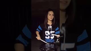 “Motive x Promiscuous” Tik Tok Drum Cover by Amelia Maria