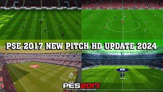 PES 2017 NEW PITCH HD UPDATE 2024 FOR ALL PATCH