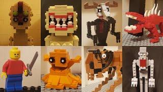 All LEGO SCP Characters | SCP Creepy Facility