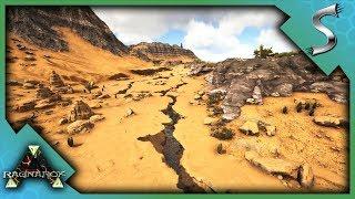 NEW DESERT BIOME EXPLORATION! AWESOME BASE LOCATIONS & CAVES! - Ark: RAGNAROK [DLC Gameplay E71]