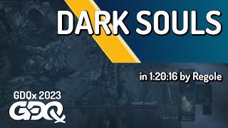 Dark Souls by Regole in 1:20:16 - Games Done Quick Express 2023