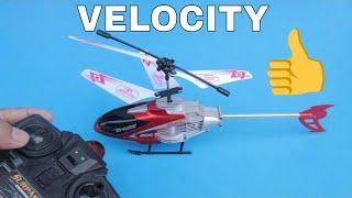 VELOCITY HELICOPTER REMOTE CONTROL #shorts | VELOCITY MINI HELICOPTER