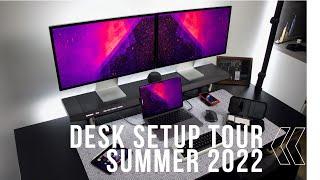 My Productivity Desk Setup 2022 | Dual Apple Studio Displays