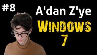 Windows (7) gezgini çalışmayı durdurdu hatası çözümü 2020