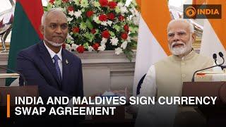 India and Maldives sign currency swap agreement & other updates | DD India Live