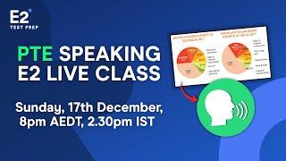FREE PTE Speaking Masterclass: High Scoring Tips & Answers with David!