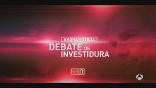 Antena 3 Noticias - Cabecera 'Ahora Noticia: Debate de Investidura' (1-3-2016)