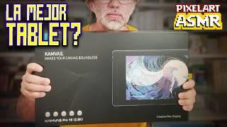 REVIEW ASMR | ¿ES LA HUION KAMVAS PRO 16 LA MEJOR TABLET DE DIBUJO? ¿VALE LA PENA? | UNBOXING 