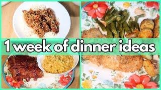 EASY DINNER IDEAS | What’s For Dinner? #325 | 1-WEEK OF REAL LIFE FAMILY MEALS