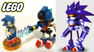 Lego sonic custom mecha sonic