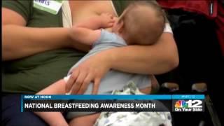 National Breastfeeding Awareness Month - NBC 12 Noon News Interview