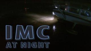 C172M | Rainy IFR Night Departure (Intercom Audio)