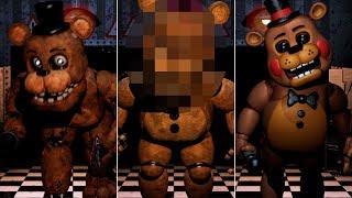 FNAF 2 Deluxe Edition - New Animations (Brightened) & Game Over Screens