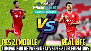 REAL LIFE CELEBRATIONS VS PES 21 CELEBRATIONS PART-1•FT.LEGENDS NEVER DIE