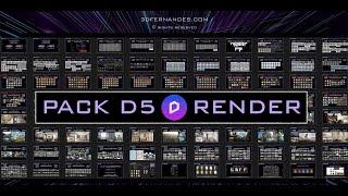 Pack 3D | D5 Render | www.3dfernandes.com