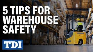 5 Tips for Warehouse Safety | Division of Workers' Compensation