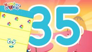 Numberblocks 35 Magic Run - Numberblocks Adventure | Number Counting Go Explore