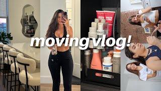 MOVING VLOG: new furniture, organizing bathroom, cousins visit — EP. 3