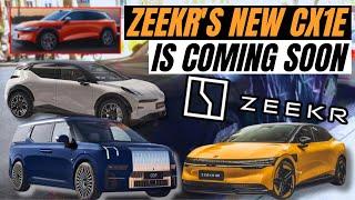 Zeekr's NEW CX1E electric SUV will have best battery tech in the world