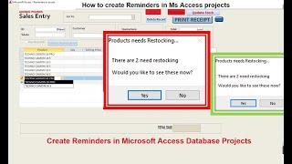 How to Create Reminders in Microsoft Access Database Projects | Step-by-Step Guide