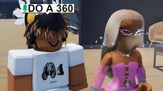 TROLLING ONLINE DATERS IN ROBLOX VOICE CHAT