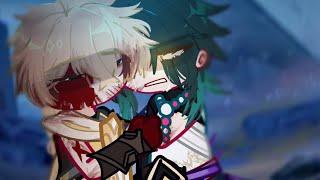 "𝐗..𝐗𝐢𝐚𝐨.." [Traveler + Xiao] (Angst) TW: BLOOD - Genshin Impact - GL2