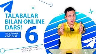 TALABALAR BILAN ONLINE DARS! || 6-QISM