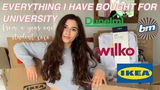 EVERYTHING I have bought for University (as a Year 1 student) || a massive Uni haul!!