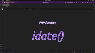 Why use #php idate() for date parts? Master #php idate() Function Instantly Extract Date Parts!