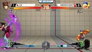 AI AI (Juri) vs Xiaohai (Evil Ryu, Yun) - EVO 2015 USF4 - 720p/60fps