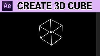 Create 3D Cube - Adobe After Effects Tutorial