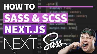 Sass in Next.js Tutorial - Write SCSS with CSS Modules