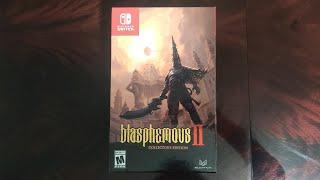 Blasphemous 2 Collector Edition Nintendo Switch Unboxing Video