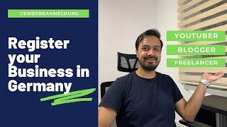 How to Register Your Business as a YouTuber in Germany | Gewerbeanmeldung | Urdu/Hindi (Eng Sub)