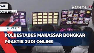 Polrestabes Makassar Bongkar Praktik Judi Online